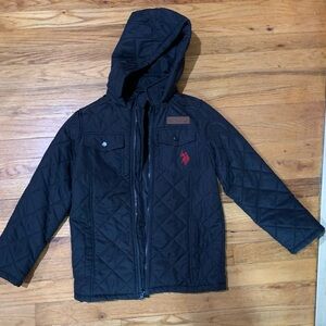 U.S. Polo Assn. Kids Jacket (Unisex) size 8 black